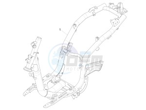 LIBERTY 150 150 IGET 4T 3V IE ABS (NAFTA) drawing Frame/bodywork