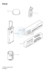 LT-F250 (E28-E33) drawing OPTIONAL