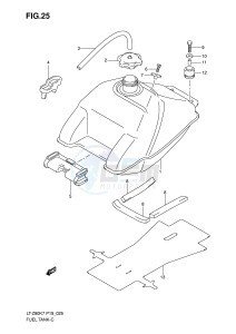 LT-Z90 (P19) drawing FUEL TANK