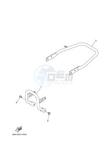 YFM250R RAPTOR 250 (33B8) drawing GUARD