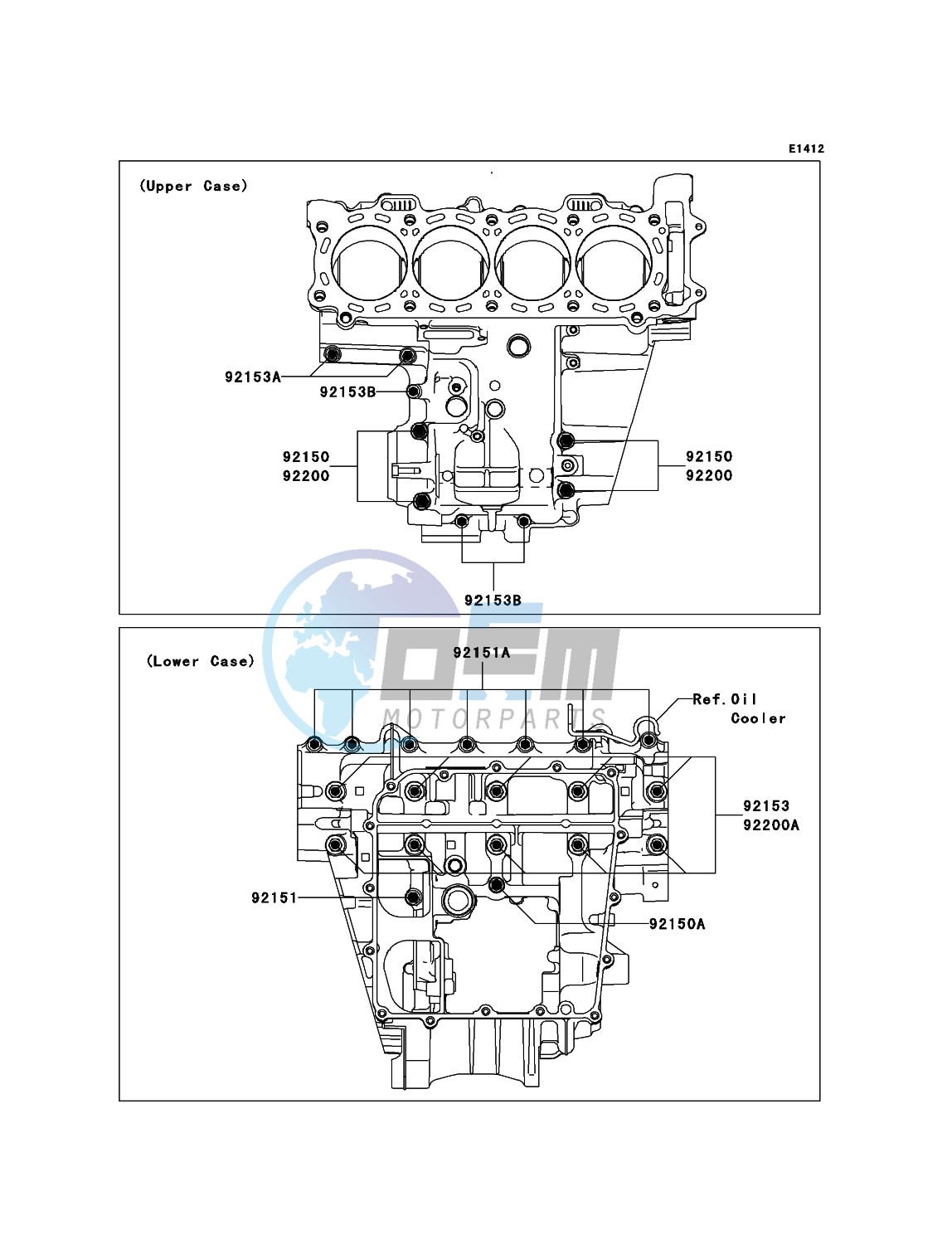 Crankcase Bolt Pattern