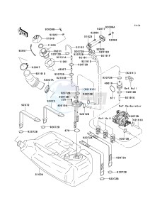 JT 1200 C [1200 STX-R] (1-2) [1200 STX-R] drawing FUEL TANK