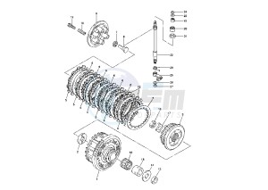 YZF R6 600 drawing CLUTCH