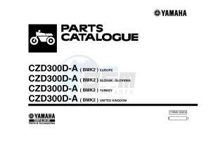 CZD300D-A XMAX 300 TECH MAX (BMK2) drawing Infopage-1