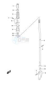 DF 25A drawing Shift Rod