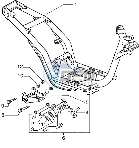 Chassis - Central stand