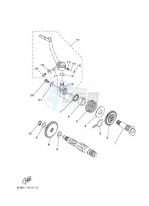 YZ85LW (B0G1) drawing STARTER