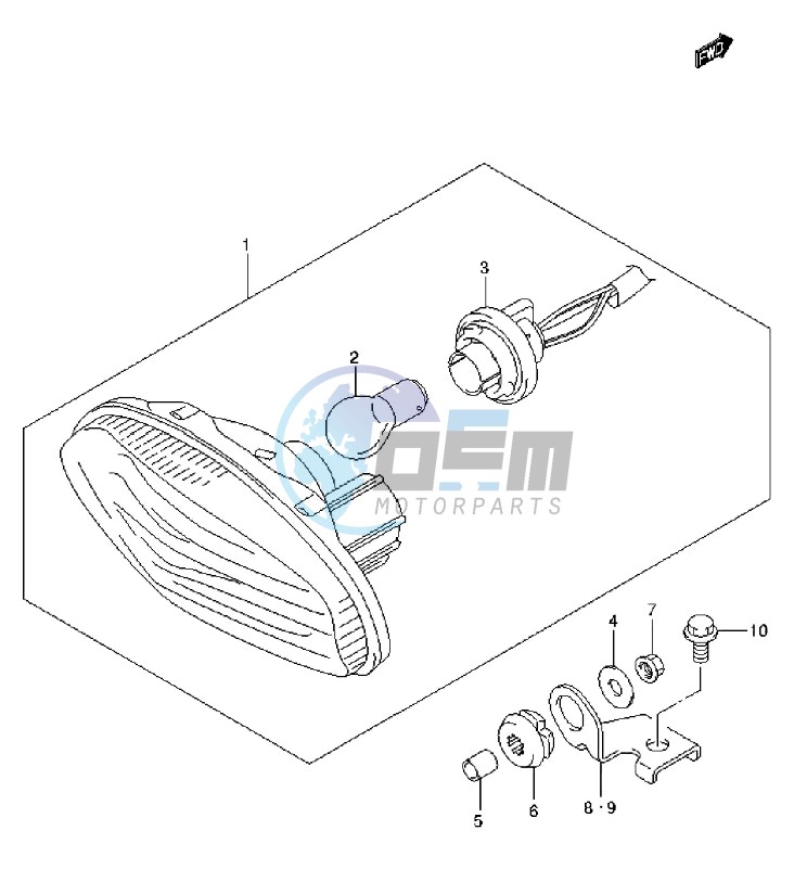 REAR COMBINATION LAMP (LT-A750XL3 P24)