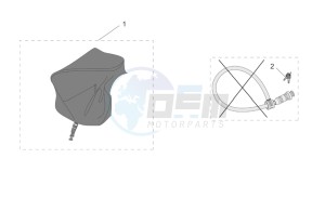 Scarabeo 250 Light e3 drawing Acc. - Various