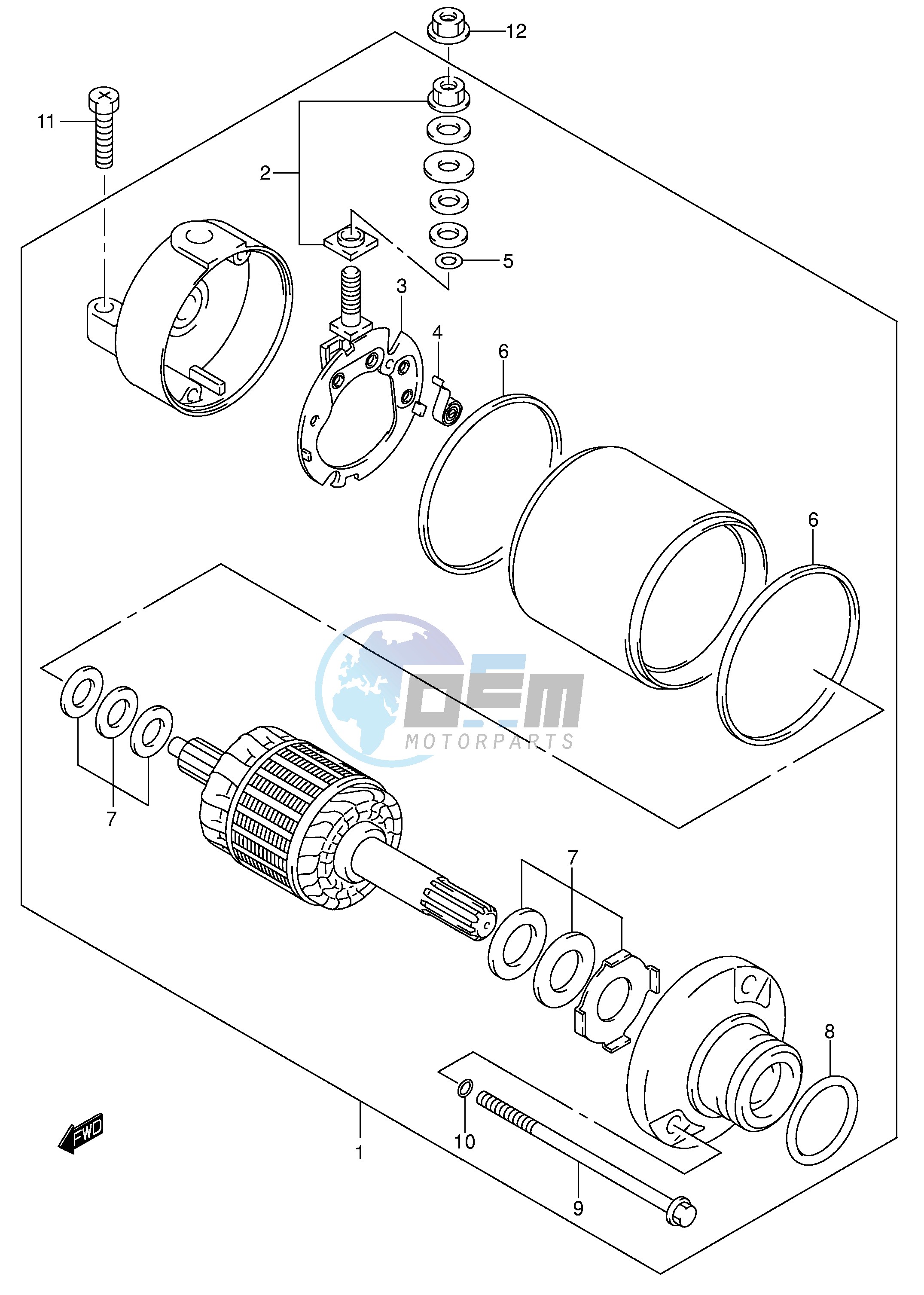 STARTING MOTOR