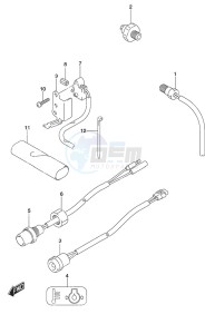 DF 9.9A drawing Sensor/Switch Non-Remote Control