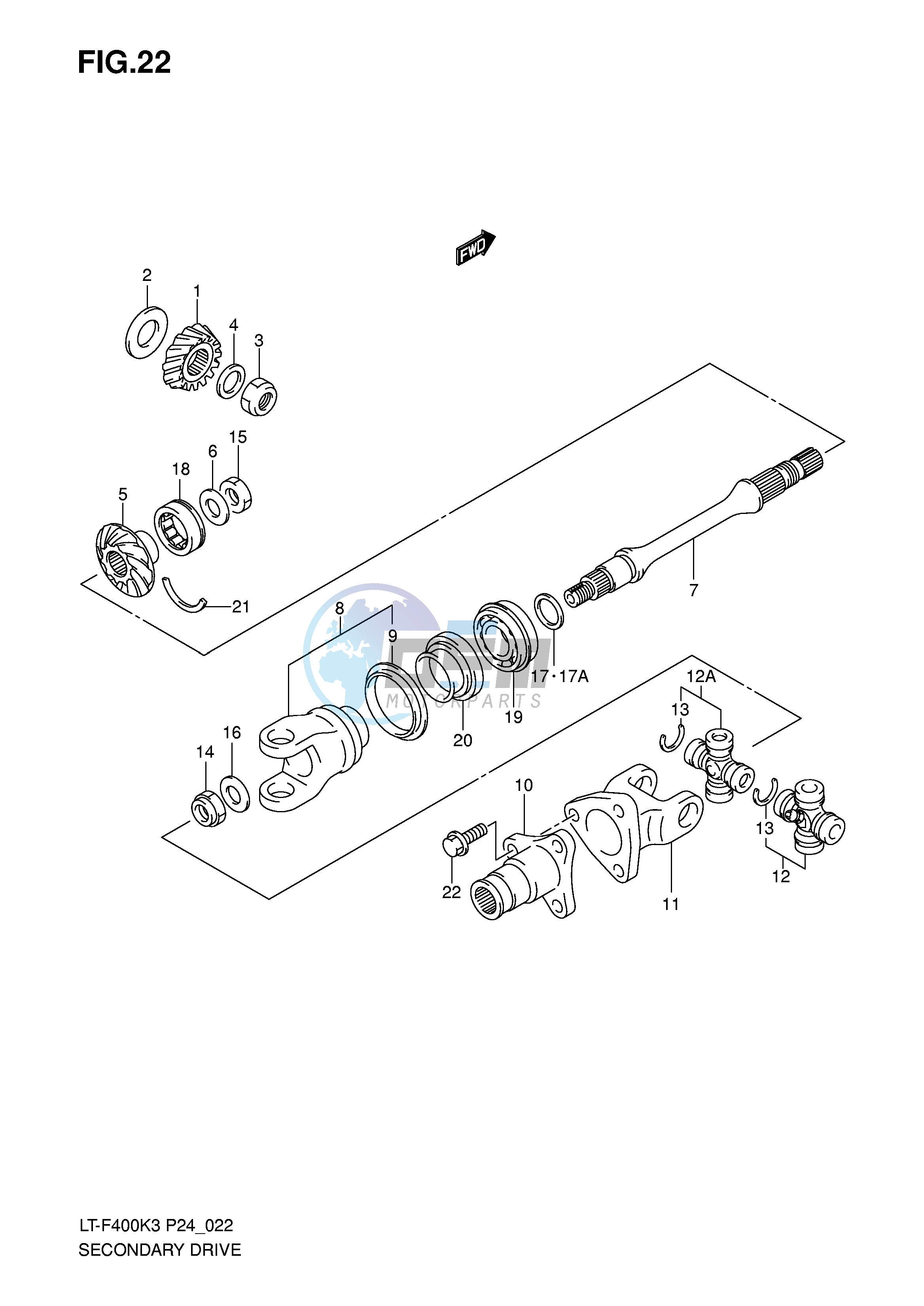 SECONDARY DRIVE