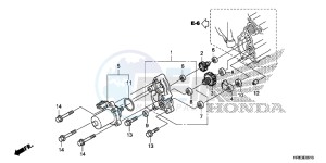 TRX500FA6H Europe Direct - (ED) drawing CONTROL MOTOR