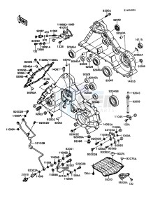 KAF 450 B [MULE 1000] (B1) [MULE 1000] drawing GEAR BOX