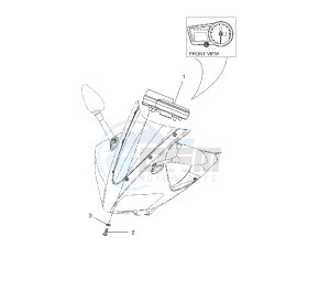 YZF R 125 drawing METER