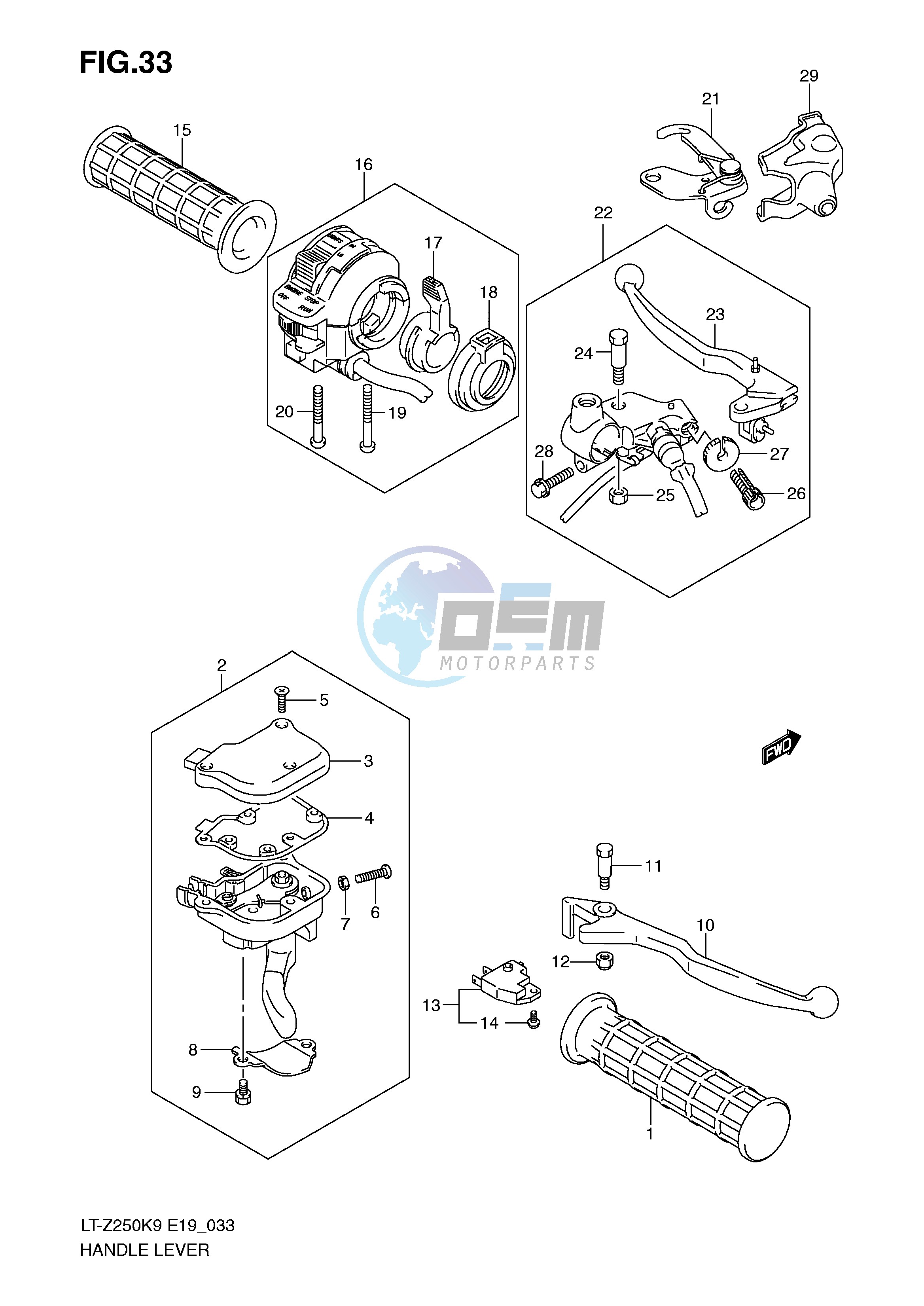 HANDLE LEVER