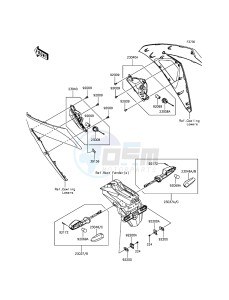 NINJA_300_ABS EX300BFF XX (EU ME A(FRICA) drawing Turn Signals