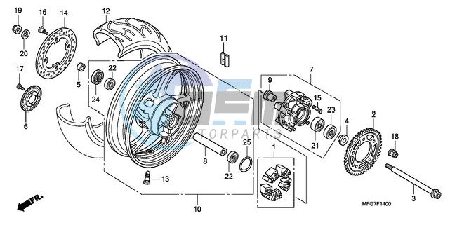 REAR WHEEL