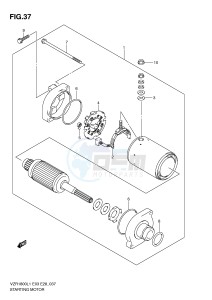 VZR1800 (E3) INTRUDER drawing STARTING MOTOR