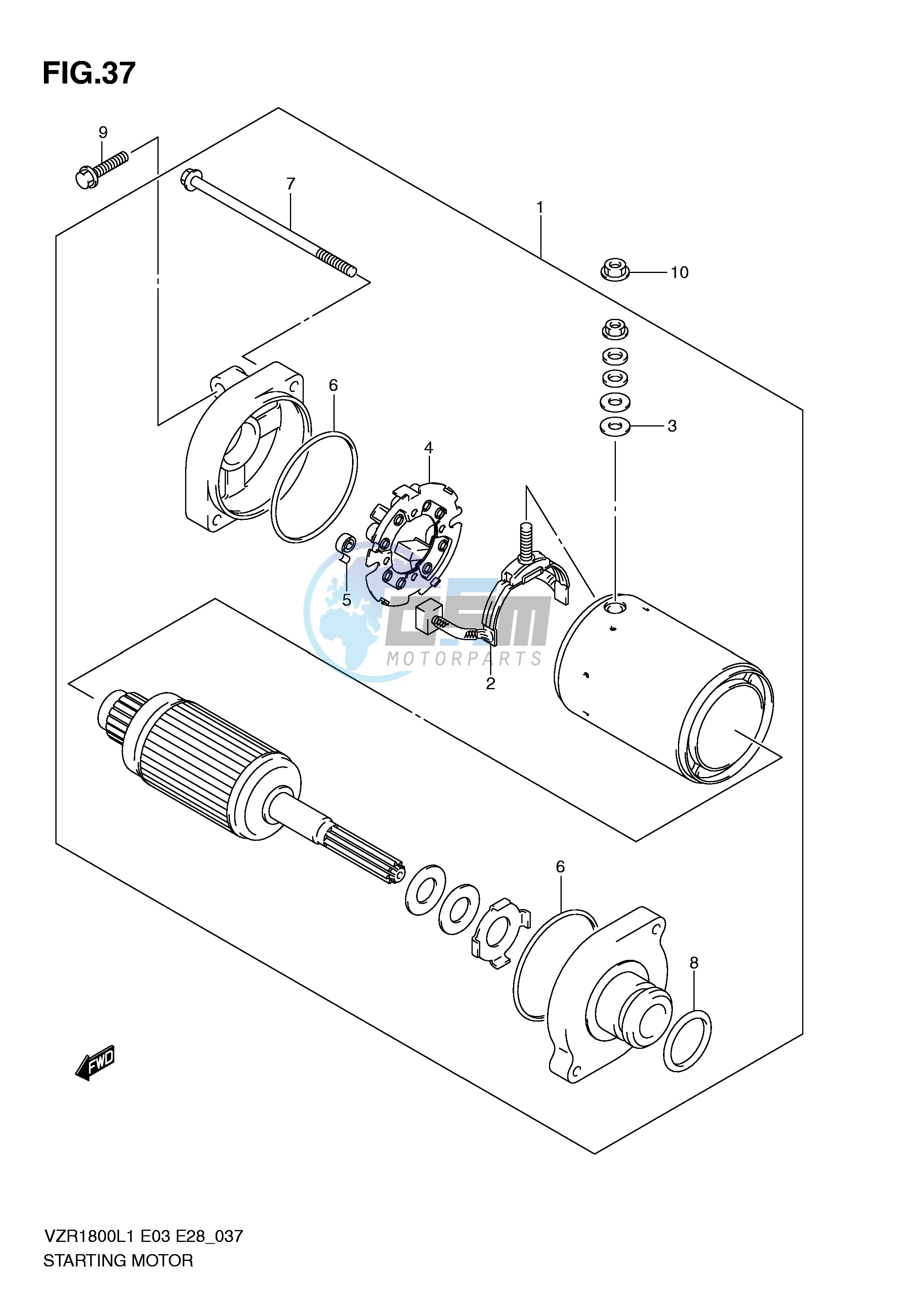 STARTING MOTOR