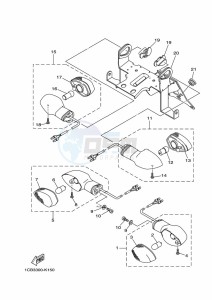 ED06 drawing FLASHER LIGHT