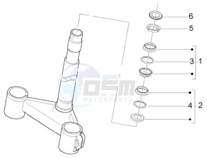 Liberty 125 Leader RST ptt(AU) Austria drawing Steering bearing ball tracks