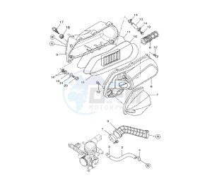 VP X-CITY 250 drawing INTAKE