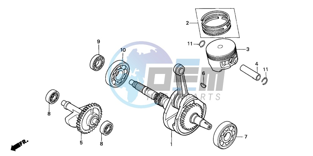 CRANKSHAFT/PISTON