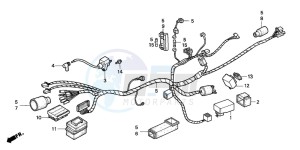 NSR50S drawing WIRE HARNESS/ IGNITION COIL