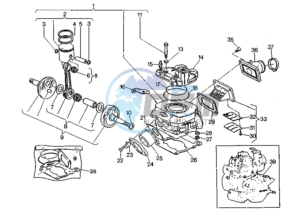 CRANKSHAFT-CYLINDER