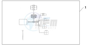 NT700VA drawing FOG LIGHT CONTROLLER