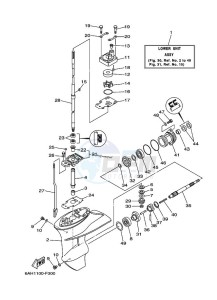 F20BEHL drawing LOWER-CASING-x-DRIVE-1