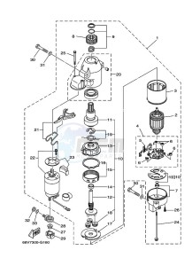 LF115TXR-2009 drawing STARTER-MOTOR