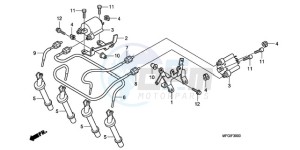 CB600FA Australia - (U) drawing IGNITION COIL