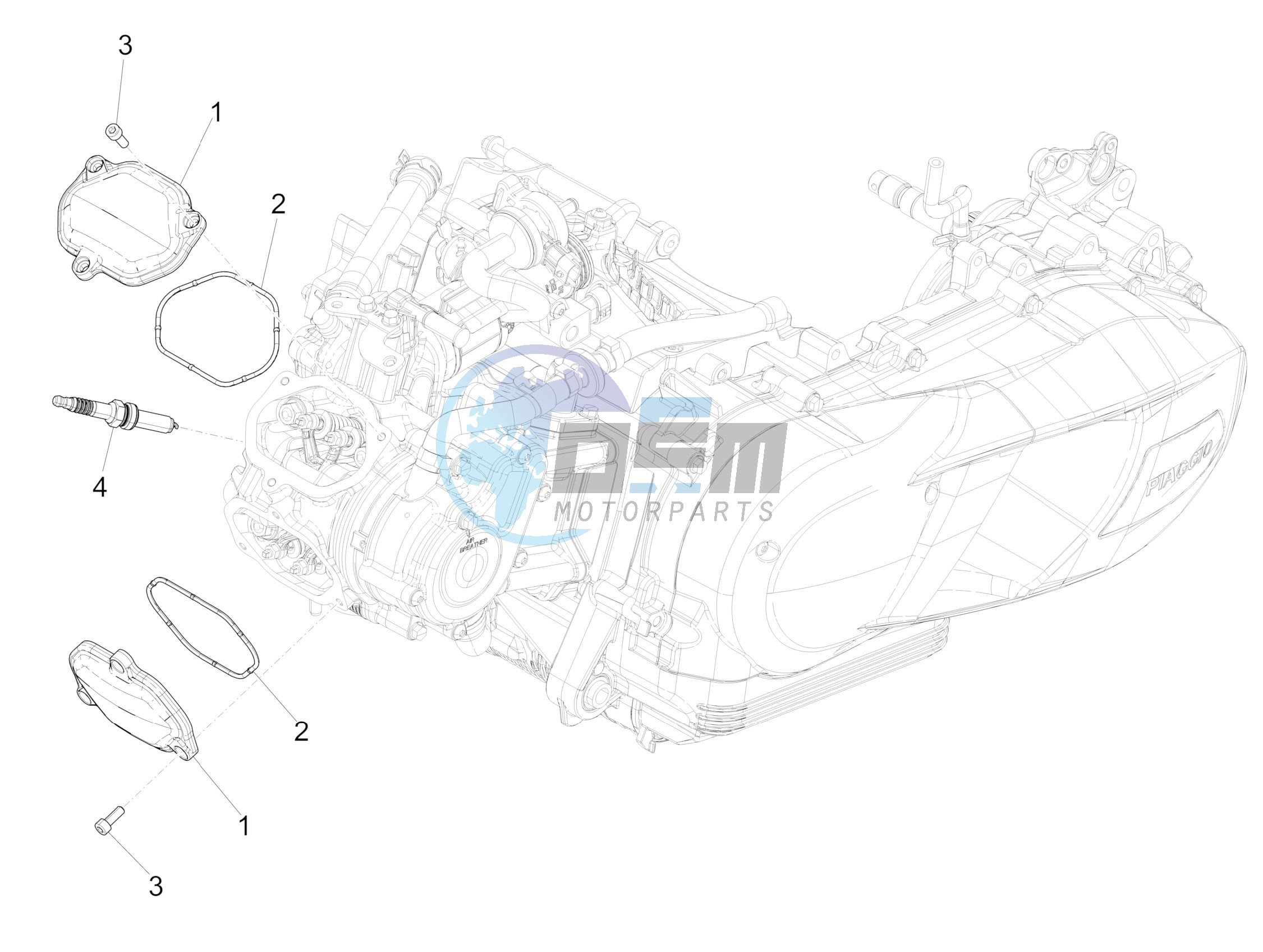 Cylinder head cover