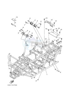 YXC700E VIKING VI EPS (2US5) drawing FRAME