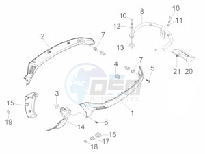 LX 150 4T ie E3 Vietnam drawing Side cover - Spoiler