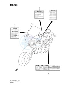 DL650 drawing LABEL (DL650AL1 E24)