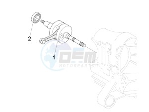 Liberty 50 4t drawing Crankshaft