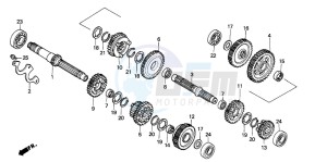 VT1100C2 drawing TRANSMISSION