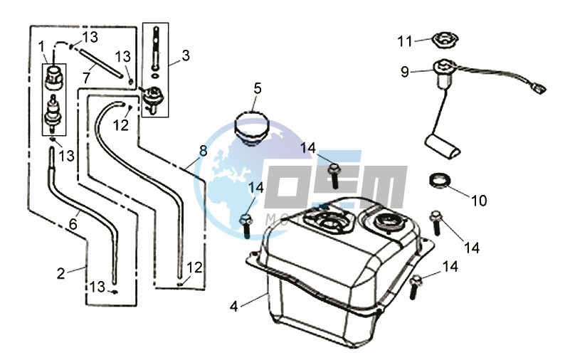 FUEL TANK - FUEL CUT