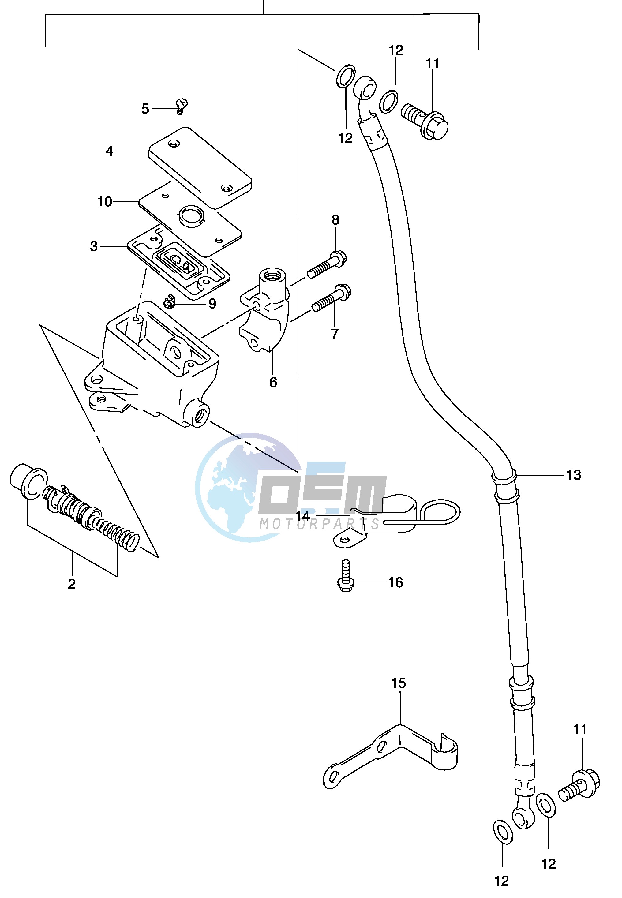 FRONT MASTER CYLINDER