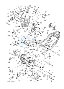 XP500 T-MAX 530 (59C8) drawing FRAME