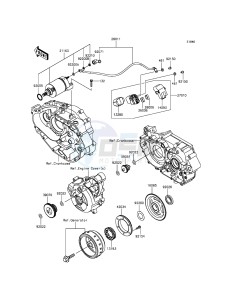 Z250SL_ABS BR250FFS XX (EU ME A(FRICA) drawing Starter Motor