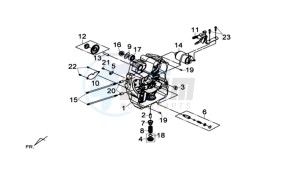 MAXSYM 600 I ABS drawing CRANKCASERIGHT