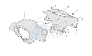 Scarabeo 50 4T E2 drawing Front body I