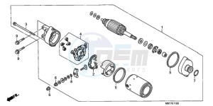 XL1000VA9 Ireland - (EK / ABS) drawing STARTING MOTOR