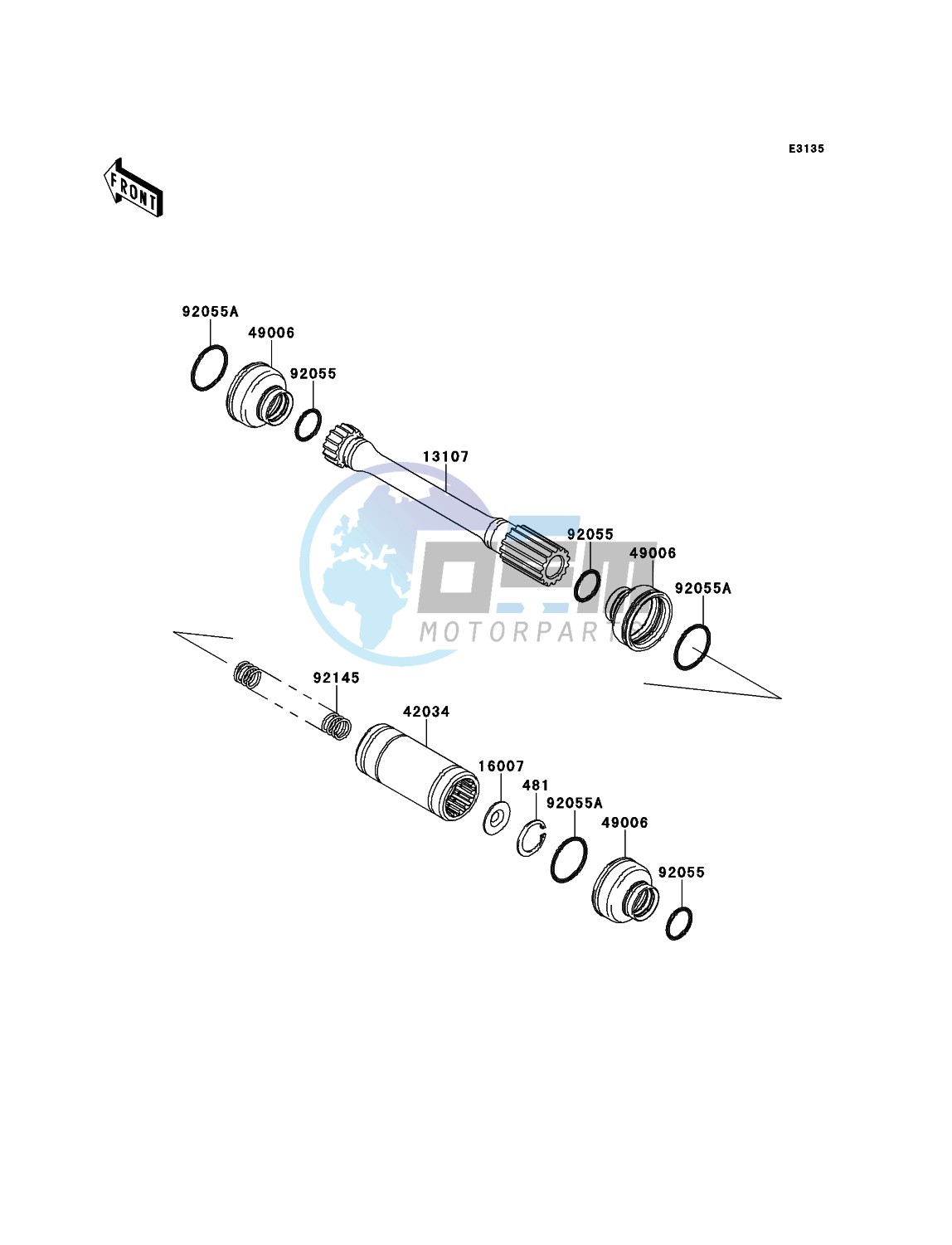 Drive Shaft-Propeller