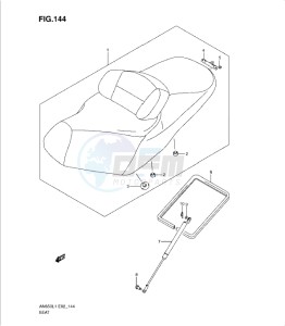 AN650 drawing SEAT (AN650L1 E19)