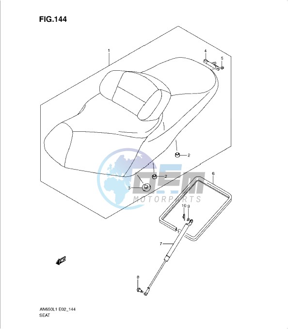 SEAT (AN650L1 E19)